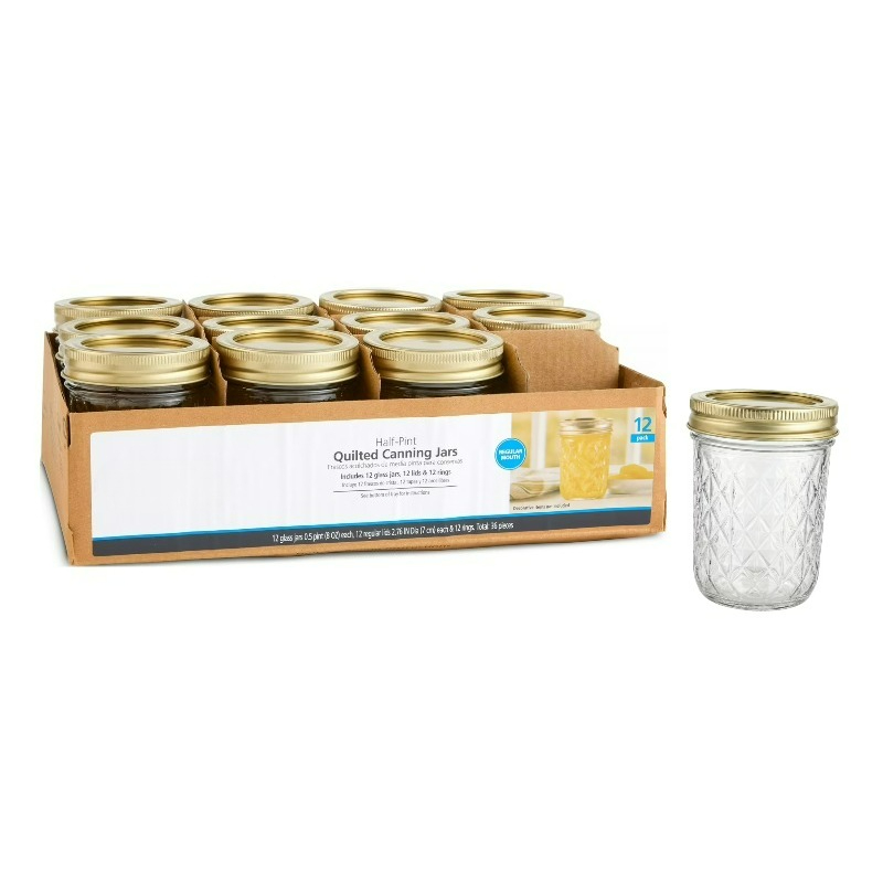 Mason Jar 8Oz - Potes de Vidro Mason de 8