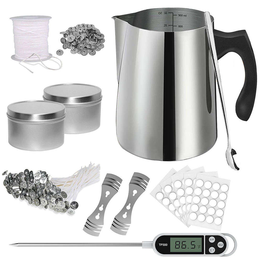 Candle Supplies Kit - Kit inicial para fazer velas, suprimentos,