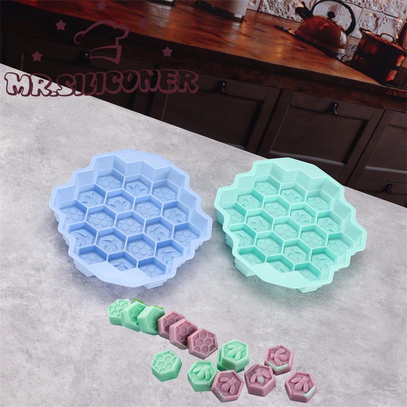 Candle Making Supplies Kit - Honeycomb Silicone Bolo e Chocolate Soap