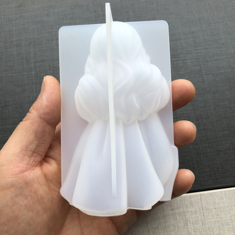 3d bonito princesa silicone ve - Candle Making Supplies Kit avaliação e preço