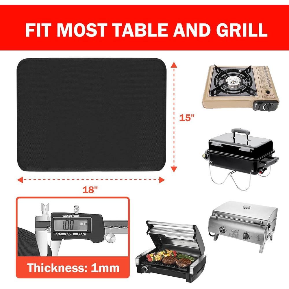 Tapete para Grelhar 15 x 18 -  - Heat Resistant Mat avaliação e preço