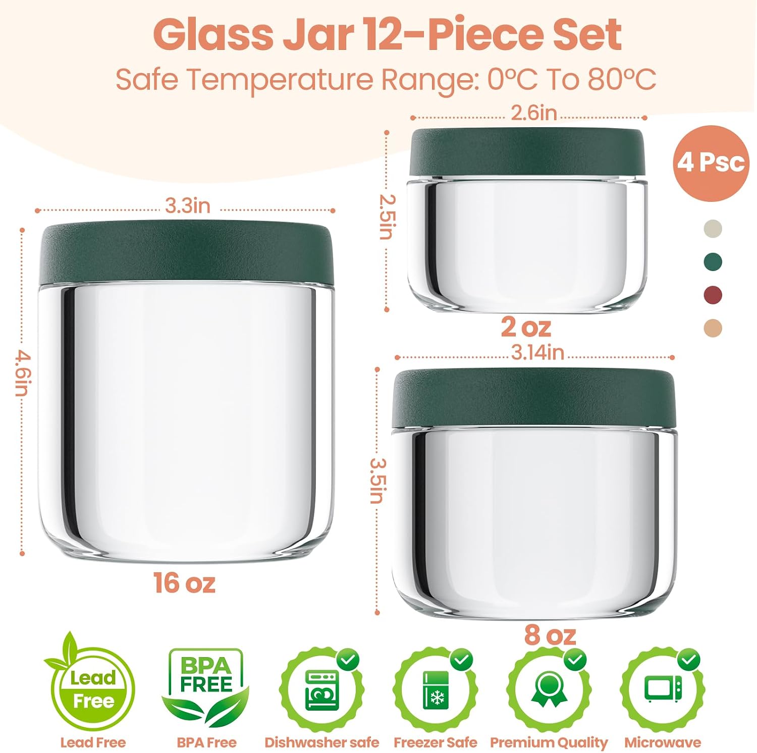 Conjunto de 12 Potes para Over - Mason Jar 8Oz avaliação e preço