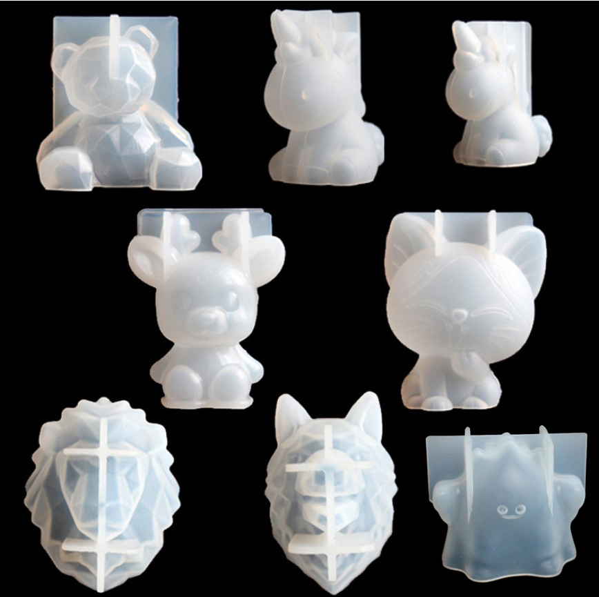 Unicórnio transparente silicon - Candle Making Supplies Kit avaliação e preço