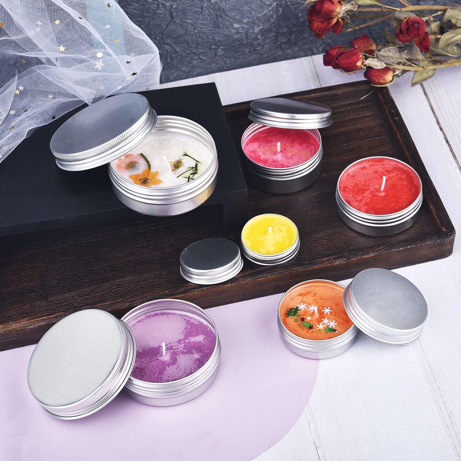2g corante cores de cera vela  - Candle Making Supplies Kit avaliação e preço