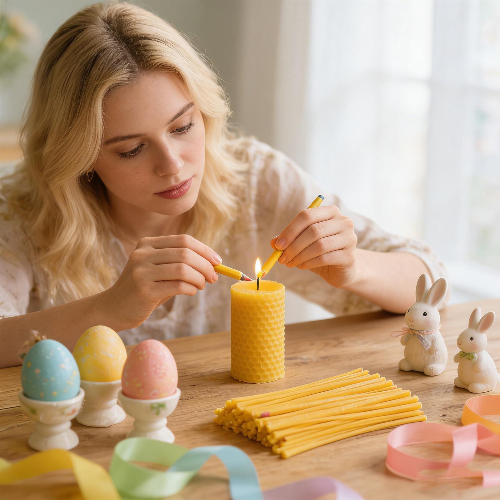 Bastões de Cera de Abelha para - Candle Making Supplies Kit avaliação e preço