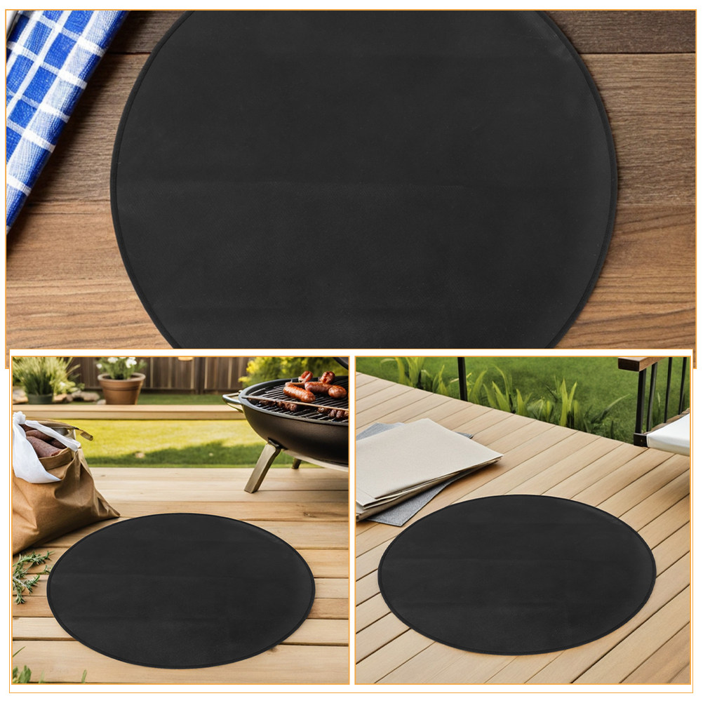 Tapete Redondo à Prova de Fogo - Heat Resistant Mat avaliação e preço