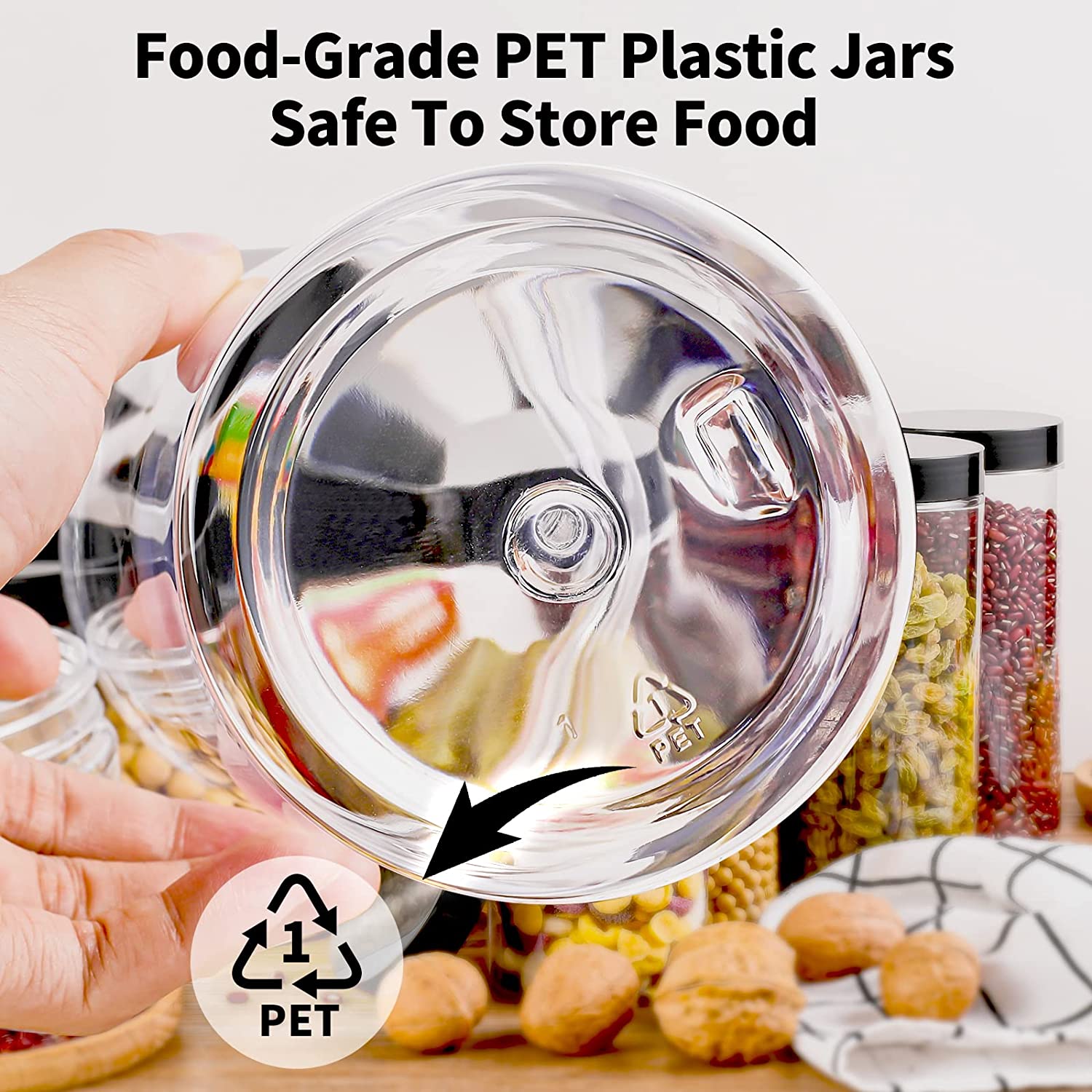 Frascos de plástico de 8oz com - Mason Jar 8Oz avaliação e preço