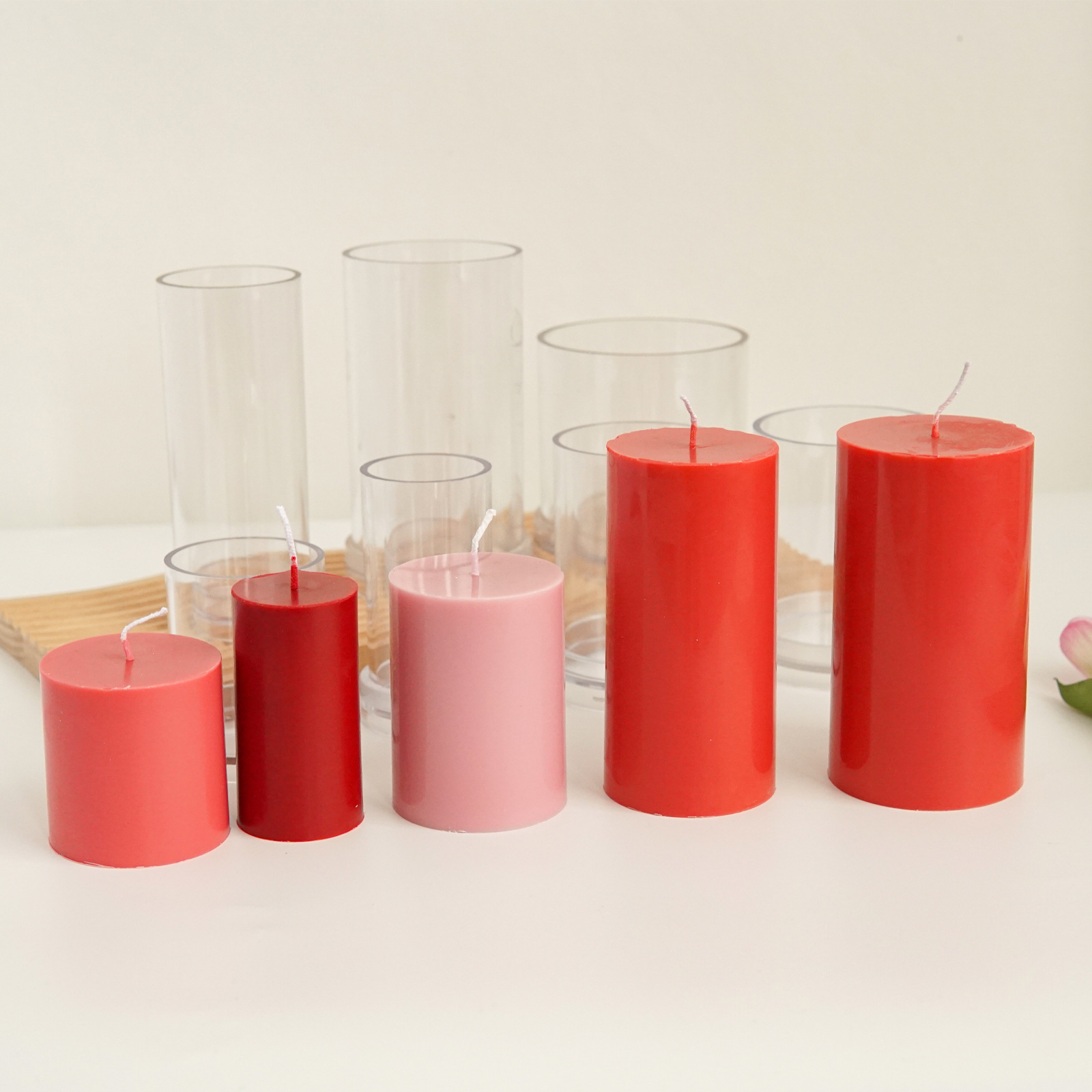 Vários moldes de vela cilíndri - Candle Supplies Kit avaliação e preço